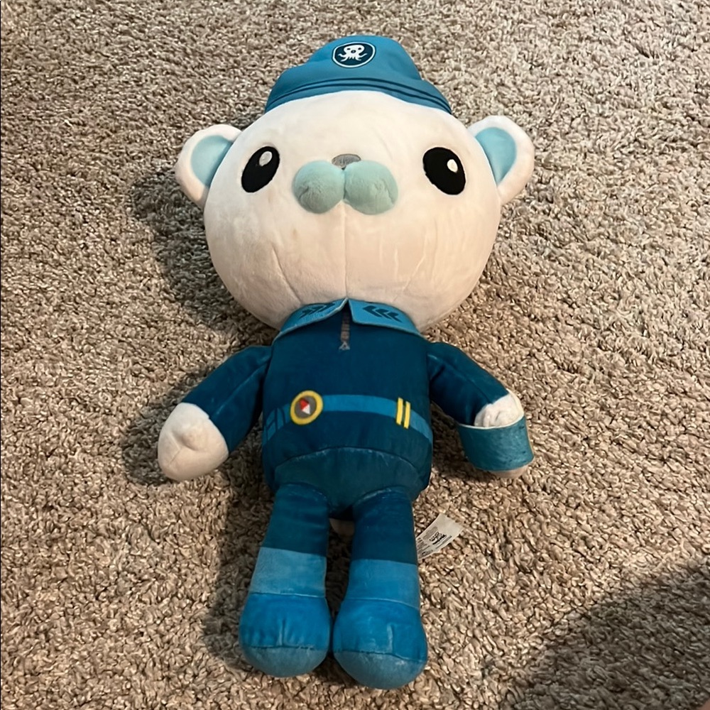 Talking Octonauts Captain Barnacles Plush Toy